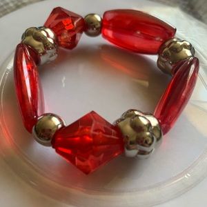 Ruby inspired bracelet